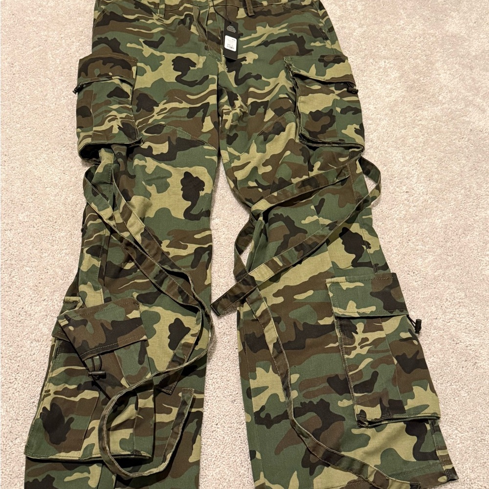 Fashion Nova Camouflage Cargo Pants